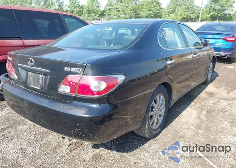 2003 Lexus Es 300 300 из США, поврежденный, VIN JTHBF30G930106374